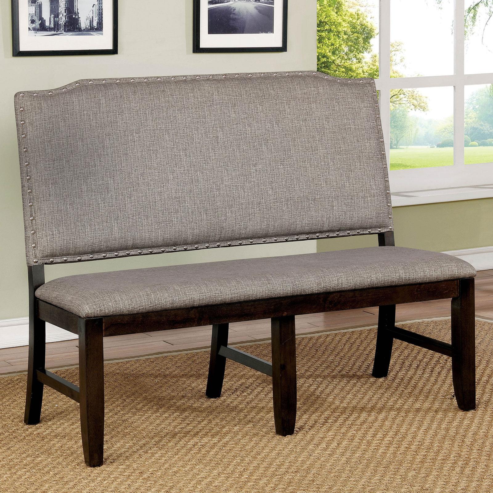 Furniture of America Teagan Bench CM3911BN IMAGE 1